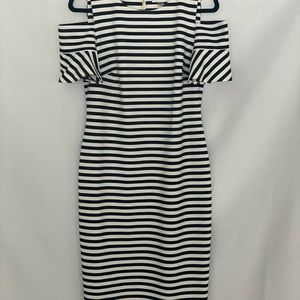 Black and white Calvin Klein dress size 10